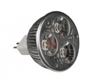 LED-MR16-3x1W-WW-30D LED-lamp MR16, 3x1W šilta balta