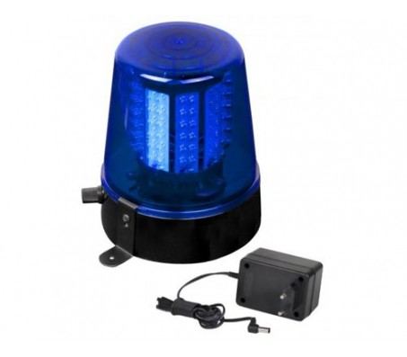 LED Police light mėlynas šviesos efektas