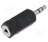AC-018-1 perėjimas 2.5mm socket 3.5mm plug