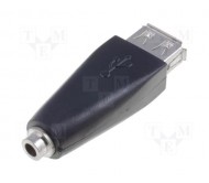 USB-AF/JACK3.5F perėjimas USB - JACK 3.5mm