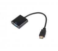 KOM0843 adapteris HDMI -> VGA su 3.5mm AUDIO