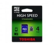 TOSSD-C04 atminties kortelė microSD SDHC 4GB