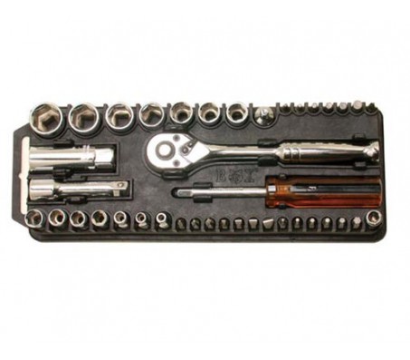 I-8PK227 raktas su keičiamomis galvutėmis 40 vnt.