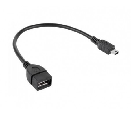 KP02909 laidas USB lizdas - mini USB kištukas 20cm