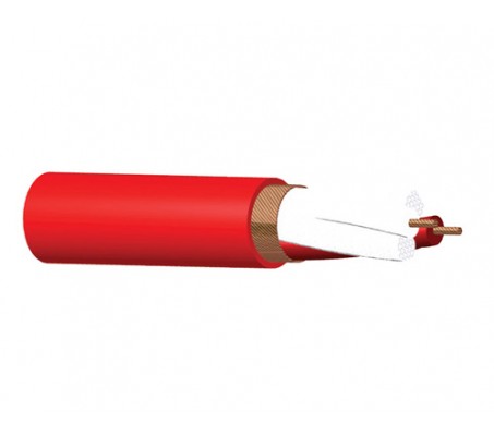 MC305R/1 mikrofoninis laidas raudonas