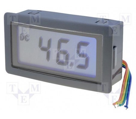 PAN.LCD20V panelinis įtampos matuoklis 0...20 V DC
