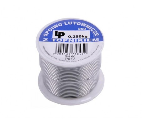 LUT0026-250 lydmetalis 1mm/250g.