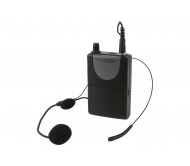 QHS-174.1 mikrofonas su lankeliu ir siųstuvu garso sistemoms QR+QXPA 174.1MHz