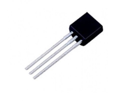 2N2222A tranzistorius Si-N 75V 0.8A 0.5W 0.5MHz TO-92