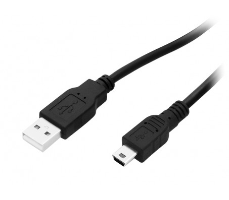 66-083 laidas USB A - mini USB B, 1.5m