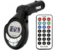 74-124 FM siųstuvas USB, SD, TF (SD) 12V-24V MP3/WMA
