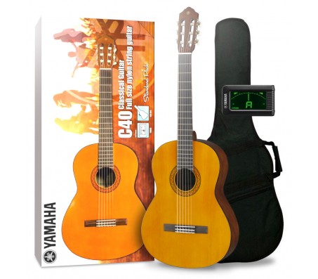 C40 PACKAGE STANDARD klasikinės gitaros komplektas