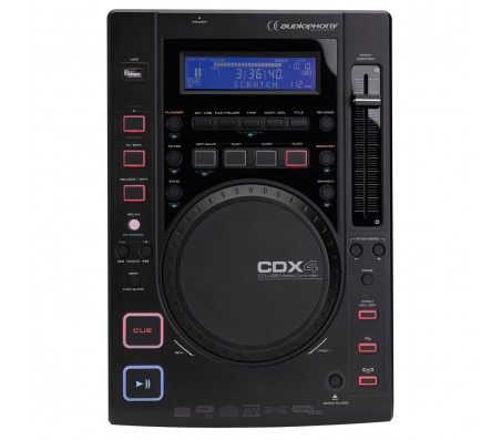 CDX4 DJ grotuvas su efektais, CD/USB/MP3