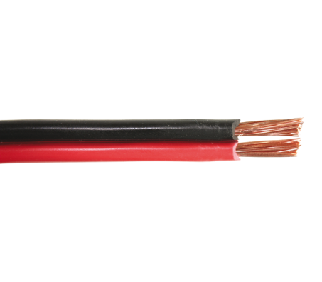 CHP4RB kabelis garso kolonėlėms, 2 X 4mm², raudonas / juodas
