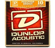 DAP1048 stygos akustinei gitarai 10-48 Phosphor Bronze, Extra Light