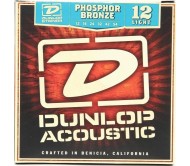 DAP1254 stygos akustinei gitarai 12-54 80/20 Phosphor Bronze, Light