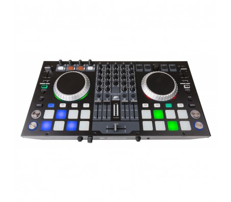 DJ-KONTROL 4 profesionalus valdiklis MIDI 4 kanalų