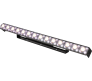 FXBAR140 blinderis 14x 3W CREE LED + 56x 3-in-1 RGB LED matricos foninis šviesos efektas