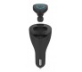 KM0397 Bluetooth ausinukas - laisvų rankų įranga su automobiliniu įkrovikliu