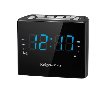 KM0821 radijo imtuvas su laikrodžiu