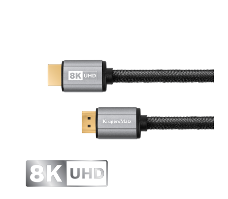 KM1265 laidas HDMI-HDMI 2.1 8K 1.8m