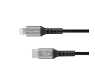 KM1267 laidas USB C tipo - kišt.Lightning C94 MFi 1m.