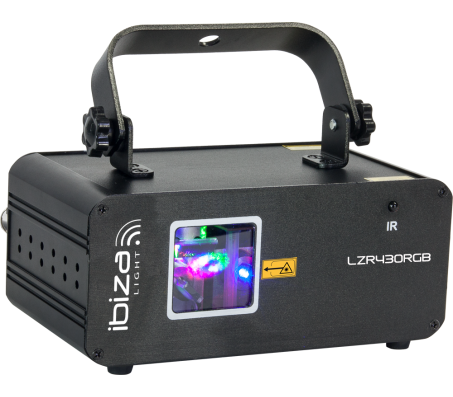 LZR430RGB lazeris DMX, RGB 430mW