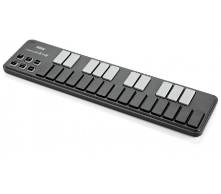 NANOKEY-2BK USB MIDI klaviatūra su kontroleriu