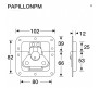 PAPILLONPM užraktas H0287