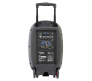 PORT15UHF-MKII nešiojama garso sistema su akumuliatoriumi + 2x UHF belaidžiai mikrofonai, USB/SD/AUX/Bluetooth, 15''/38cm