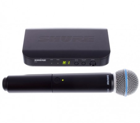 SH BLX24E/B58-K14 belaidė mikrofonų sistema