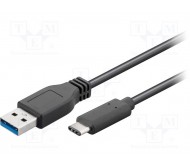 TCAB-254 laidas USB 3.0 type A -> Type C, 1m