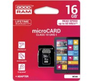TGD-M1AA0160R11 atminties kortelė microSD 16GB UHS-I