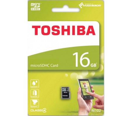 TOSSD-THNM102K0160M4 atminties kortelė microSD 16GB 4-klasė