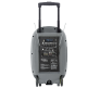 PORT12VHF-GR-MKII nešiojama garso sistema su akumuliatoriumi + 2x VHF belaidžiai mikrofonai, USB/SD/AUX/Bluetooth, 12''/30cm