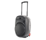 PORT12UHF-MKII nešiojama garso sistema su akumuliatoriumi + 2x UHF belaidžiai mikrofonai, USB/SD/AUX/Bluetooth, 12''/30cm